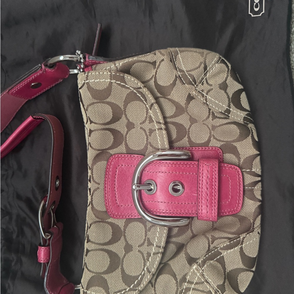 Authentic Coach Beige and pink - Picture 4 of 6